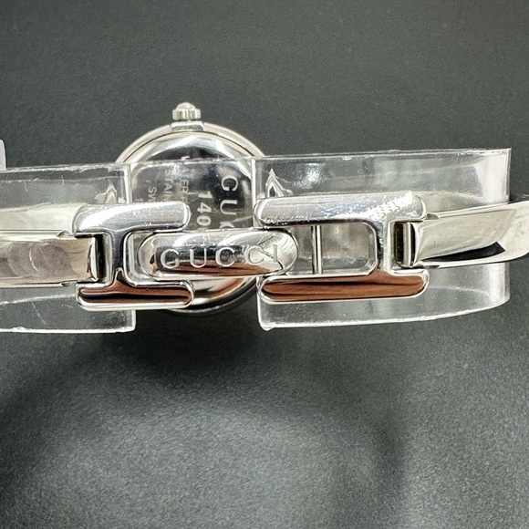 GUCCI Watch Ladies Gucci 1400L Pink Silver YA014513 - Picture 5 of 8